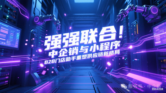 强强联合！中企销与小程序B2B门店助手重塑供应链新格局